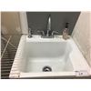 Image 2 : DEEP LAUNDRY SINK WITH CABINET & FAUCETS
