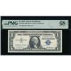 Image 1 : 1957 $1 Silver Certificate PMG 68EPQ