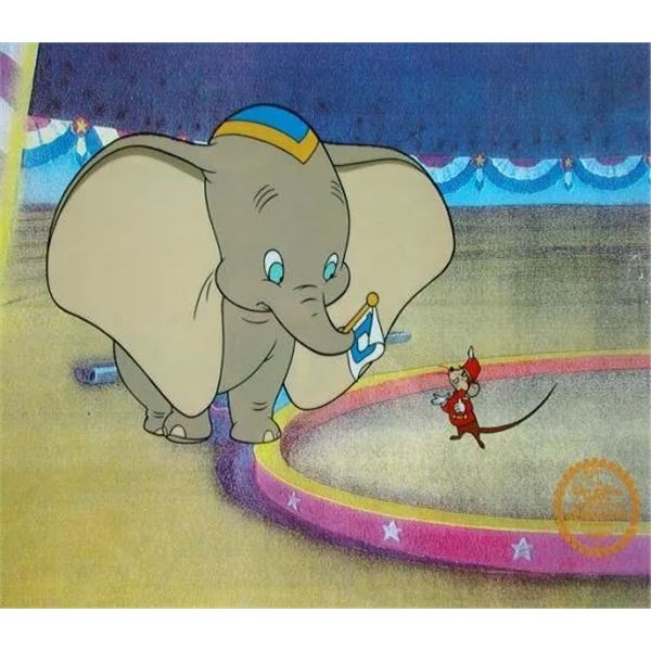 Dumbo and Timothy Mouse Sericel