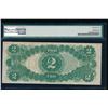 Image 2 : 1917 $2 Legal Tender Note PMG 25