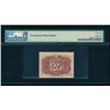 Image 2 : 25 Cent Second Issue Fractional PMG 58EPQ