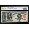 Image 1 : 1891 $1 Treasury Note PCGS 50PPQ