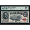 Image 1 : 1917 $2 Legal Tender Note PMG 35