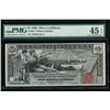 Image 1 : 1896 $1 Educational Silver Certificate PMG 45EPQ