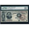 Image 1 : 1890 $1 Treasury Note PMG 40EPQ