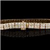 Image 2 : 14KT Yellow Gold 5.15ctw Diamond Bracelet
