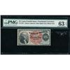 Image 1 : 25 Cent Fourth Issue Fractional PMG 63EPQ