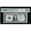 Image 1 : 1928B $1 Silver Certificate PMG 64EPQ