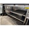 Image 2 : Stainless steel restaurant work table - approx. 62in x 24in x 30in