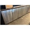 Image 2 : MKE - REFRIGERATED BACK BAR 96in w/4 doors - Model: BB-96SC