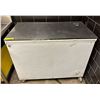 Image 1 : Chest Freezer on castors - approx. 44in x 22 1/2in x 37 1/2in h