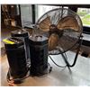 Image 1 : Group of 3 Blackstone fans & 1 Commercial Electric industrial fan