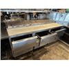 Image 7 : Commercial Stainless Steel Complete Kitchen serve station w/6 drawer refrigeration salad prep table
