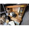 Image 2 : Wooden Cabinet w/misc.  Contents (Dispenser not included)