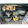 Image 2 : Large group of misc. - includes pans/hoses/barrel tops/rubber mat/chafer dish & etc.