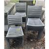 Image 2 : Large group of patio chairs (assorted colors) - approx. 19 pcs