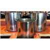 Image 1 : Group of 2 Browne - Thermalloy Commercial Grade Stainless Steel Stock Pot (32L/32QT - Retails: $300/