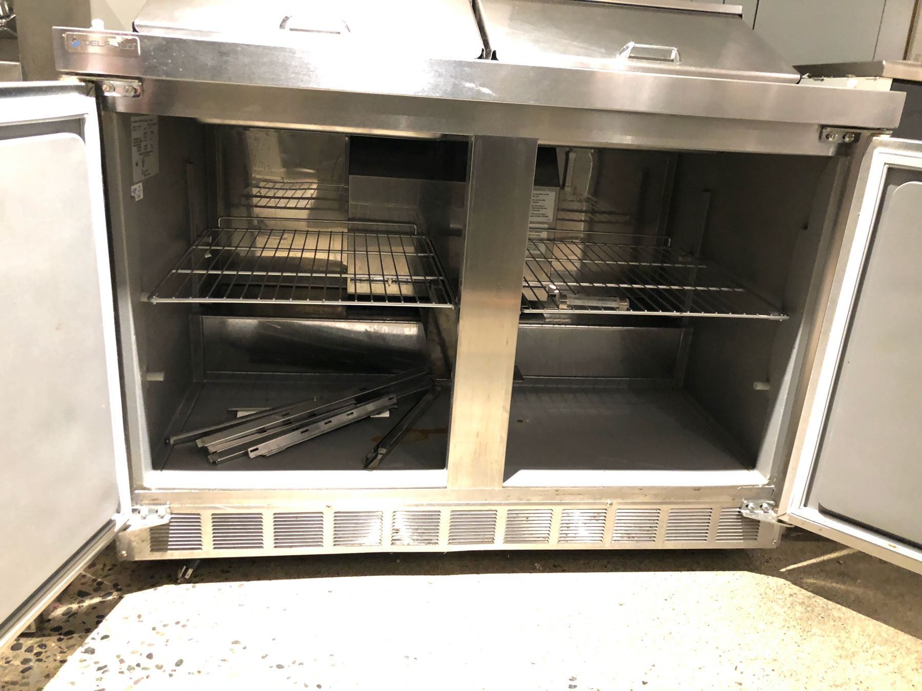 Delfield - 48in Sandwich/Salad Prep Table w/refrigerated base - Model ...