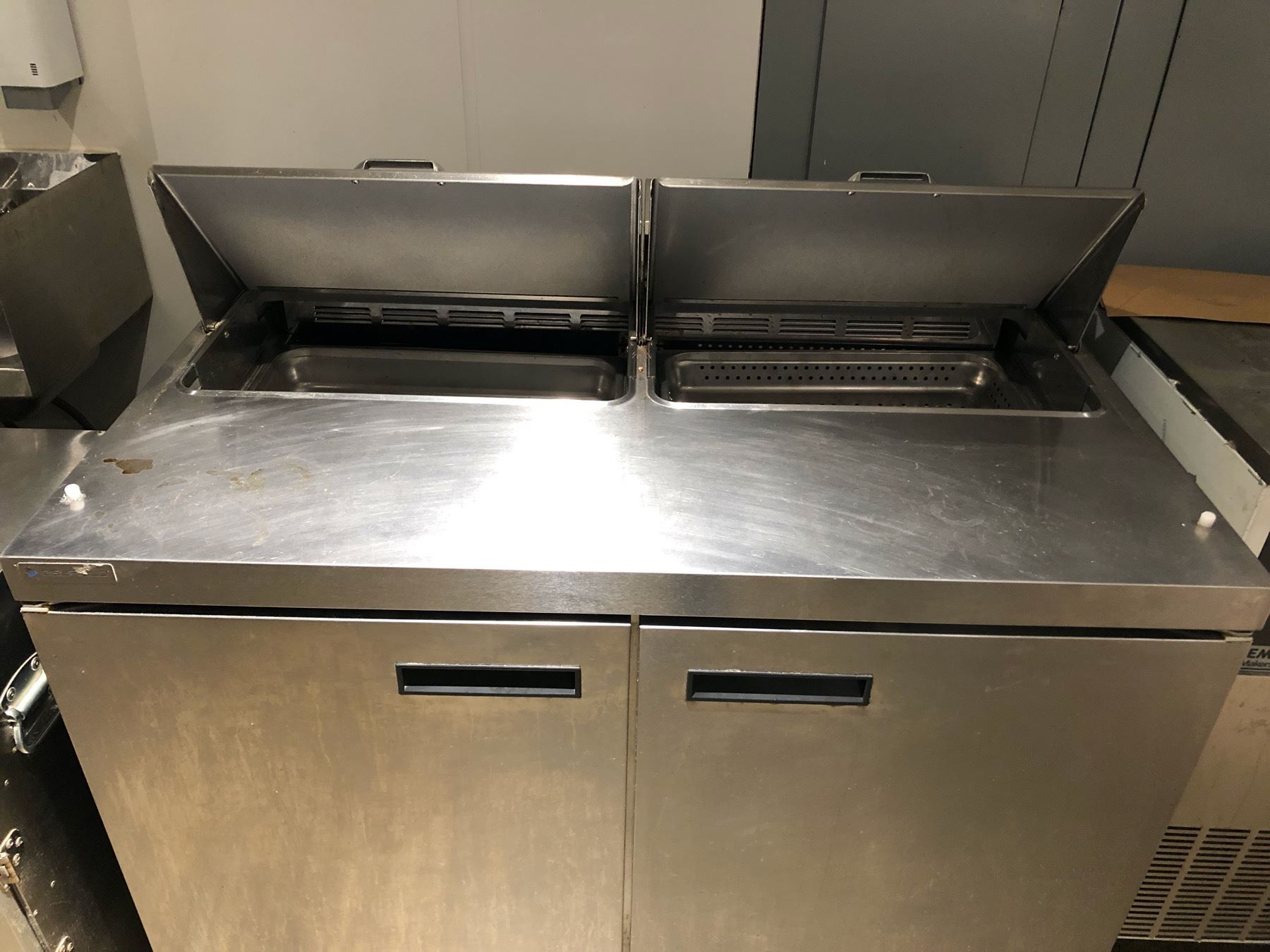 Delfield - 48in Sandwich/Salad Prep Table w/refrigerated base - Model ...