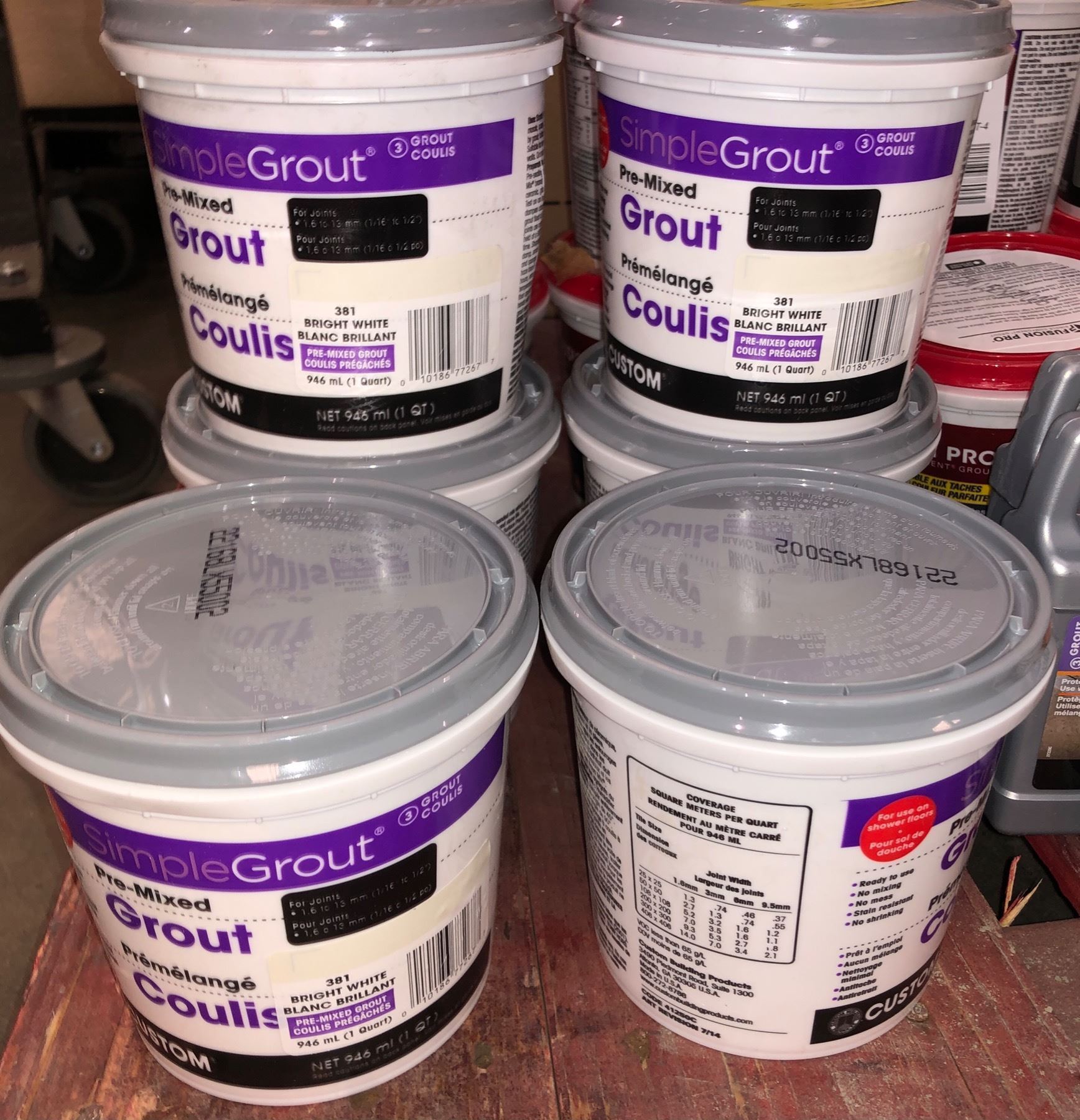 Fusion Pro Grout Colors