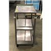 Image 2 : 3 Tier Stainless Steel rolling cart