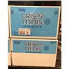 Image 2 : 2 Boxes of Caramel Chocolate Chip Crispy Minis Rice Cakes - each box includes 12 bags of 199g each.