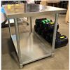 Image 2 : 4ft Stainless Steel Restaurant Work Table