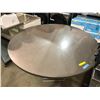 Image 2 : Metal Round table - Approx. 60in Diameter x 30in high