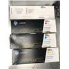 Image 2 : HP Color Laser Jet Pro M252dw Printer and 4 Laser Jet Print Cartridges (Tested Working)