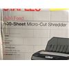 Image 2 : Staples Auto Feed 100-Sheet Micro-cut Shredder