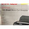 Image 2 : Staples Auto Feed 100-Sheet Micro-cut Shredder