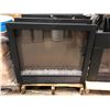 Image 2 : Dynasty Fireplace 33-in Built-in Electric Fireplace - Black, new out of box Model: SD-36