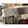 Image 2 : EFI Restaurant grade Stainless Steel Table with base (Approx. 4ft wide x 2 1/2ft Dept x 3 1/2 high)