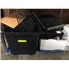 Image 1 : Large group of Misc. Office Items - Includes Staples File holder/File Clip Boards etc.