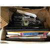 Image 3 : Large group of Misc. Office Items - Includes Staples File holder/File Clip Boards/ Key board/ Office