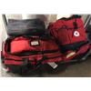 Image 1 : Large Group of Misc. First Aid Items With First Aid Red Cross Bags