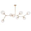 Image 1 : AVE Lighting -  Chandelier Light Fixture (Approx. 5ft Wide x 2ft dept x 1ft high , And  3ft wide x 3