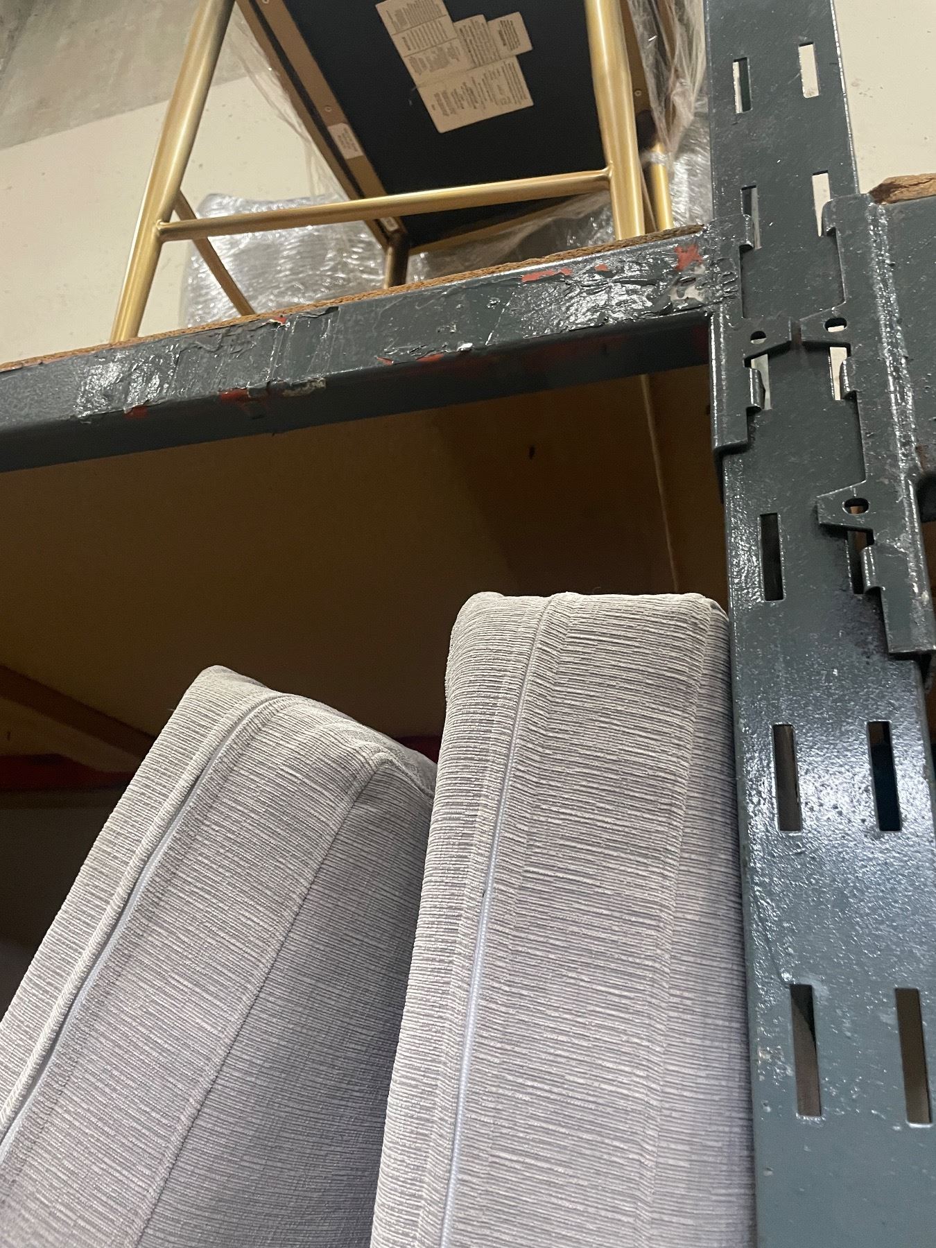 Warehouse Pallet Racking - includes 6 Vertical uprights (12ft. X 4ft ...
