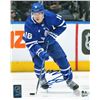 Image 1 : Marner,M Signed 8x10 Photo Leafs Action Blue-V - Toronto Maple Leafs - 58-619