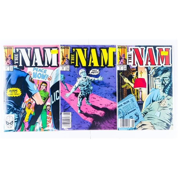 Lot 3 NAM Comic Books