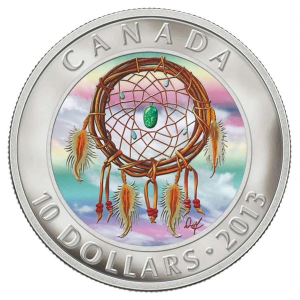 2013 $10 Dreamcatcher - Pure Silver Coin