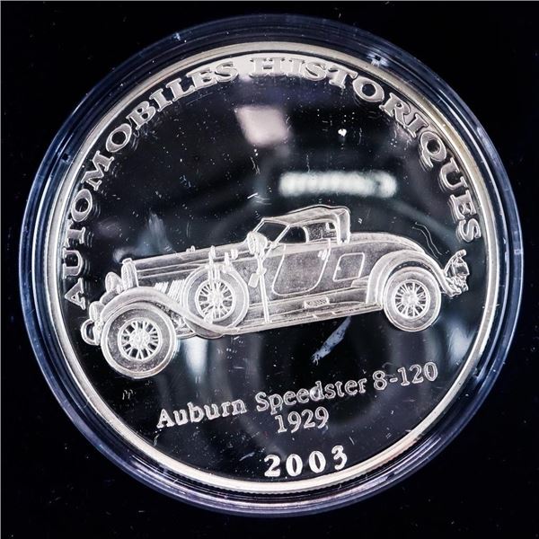 .999 Fine Silver 1929 Autumn Speedster Hictorical Coin