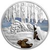 Image 1 : 2017 $20 Glistening North: The Arctic Wolf - Pure Silver Coin