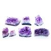 Image 1 : Collection of 6 Genuine Original AMETHYST Rock Clusters in The Rough. Amethyst is a well know healin