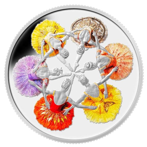 2014 $20 75th Anniversary of The Royal Winnipeg Ballet - Fine Silver Coin