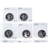 Image 5 : Lot 10 Canada,1995 Proof 25 Cents Caribou