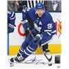 Image 1 : Tavares,J Signed 8x10 Unframed Maple Leafs Action-V - Toronto Maple Leafs - 58-036