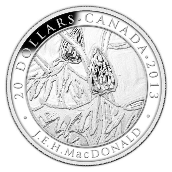 2013 $20 Group of Seven: J.E.H. MacDonald,ÊSumacsÊ- Pure Silver Coin