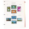 Image 14 : GUERNSEY -Jersey - Isle of Man - Stamp Collection - Cat: Value $956.00 Red Binder