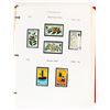 Image 23 : GUERNSEY -Jersey - Isle of Man - Stamp Collection - Cat: Value $956.00 Red Binder